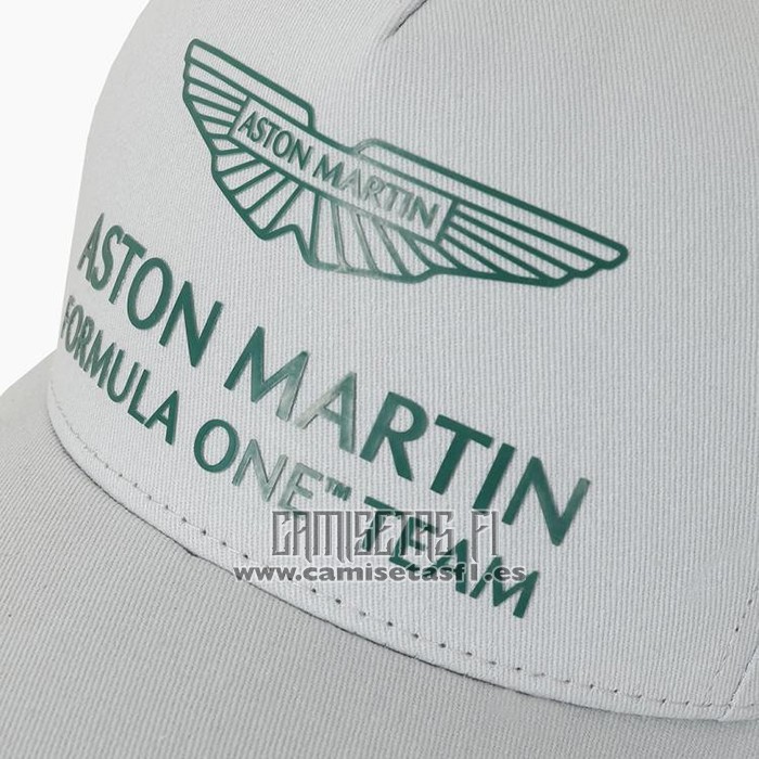 Aston Martin Racing F1 Sombrero Blanco Verde